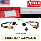 Cmos Car Rear View Parking Backup Camera Reverse Flush Hole Mount Drill Hd. Fixed Price $13.99.