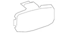Genuine Toyota Park Sensor Retainer Bracket 89348-45020-C3. Fixed Price $19.88.