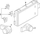 Genuine Bmw Sensor 66-20-5-A44-D01. Fixed Price $303.68.