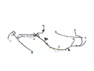 2023-2025 Hyundai Ioniq 6 Rear Bumper Park Assist Wire Wiring Harness W/ Sensors. Fixed Price $395.45.