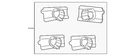Genuine Volvo Park Sensor Kit Retainer 30765927. Fixed Price $22.10.