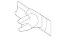 Genuine Volkswagen Park Sensor Bracket 5G0-919-491. Fixed Price $32.21.