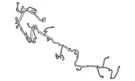 Genuine Ford Parking Aid System Wiring Harness LJ8Z-15K868-K. Fixed Price $140.06.