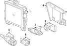 Genuine Honda Parking Aid Sensor Housing 39681-3D4-A01. Fixed Price $17.66.