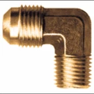 49X5X4 1/4" Brass 90 Male Elbow Hydraulic Fitting, Eaton Parker Weatherhead. Fixed Price $9.95.