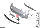 Genuine Bmw I3 I01 60AH Rex 94AH Set Mounts Pdc Sensor Front 51117414362. Fixed Price $53.57.