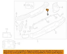 Gm Oem 13-24 Express 1500 Rear Bumper-reverse Sensor Bracket 22801411. Fixed Price $36.75.