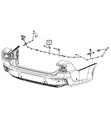 Genuine Mopar Rear Fascia Wiring 68613238AD. Fixed Price $199.42.
