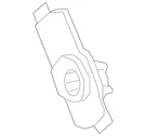 Genuine Toyota Parking Aid Sensor Housing 89348-47090-H0. Fixed Price $25.20.