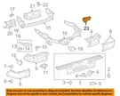 Toyota Oem 14-23 RAV4 Rear Bumper Components-park Sensor 893410R060. Fixed Price $281.67.
