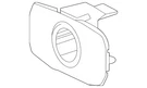 Genuine Toyota Parking Aid Sensor Housing (front Rear) 89348-0R100. Fixed Price $15.35.