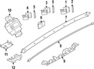 Genuine Bmw Mount Kit 51-12-7-953-922. Fixed Price $53.26.