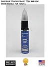 Touch Up Paint Pen & Brush .44 Fl. Oz -dark Blue 8X8 For Toyota -oem Quality. Fixed Price $24.00.