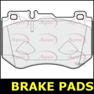 Brake Pads Front For Mercedes C205 1.5 C180 C200 18- 23 Hybrid Petrol Apec. Fixed Price $57.74.