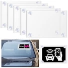 6 Pcs Parking Permit Holder With 24 Suction Cups For Car Windshield Tag. Fixed Price $19.30.