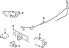 Genuine Nissan Parking Aid Sensor Housing 28533-6RD6A. Fixed Price $45.53.