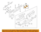 Ford Oem 15-16 F-250 Super Duty Bumper Components-retainer FC3Z15K861AA. Fixed Price $34.27.