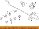Ford Oem 19-23 Ranger Rear Bumper Electrical Components-retainer KB3Z15K861BFPTM. Fixed Price $28.66.
