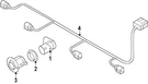Genuine Audi Mount Bracket 4M0-919-261-K. Fixed Price $16.56.