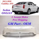 2013-2018 Cadillac Ats Sedan Rear Bumper Sensor Holes (white Diamond) #46. Fixed Price $270.00.