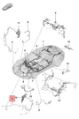 Genuine Porsche 911 Carrera Wiring Set For Bumper Left Front 992972155AF. Fixed Price $372.21.