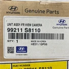 Hyundai Genuine Parts 99211-S8110 Unit Assembly-front View Camera 99211S8110. Fixed Price $591.98.