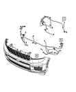 Genuine Mopar Front Fascia Wiring 68526695AD. Fixed Price $241.90.
