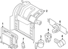 Genuine Nissan Parking Aid Sensor Housing 28533-7BA8A. Fixed Price $64.05.