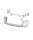 Genuine Mopar Rear Fascia Wiring 68483626AC. Fixed Price $126.26.