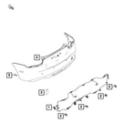 For Fiat 124 Spider 2019 Mopar 6RB06SHBAA Park Assist Sensor. Fixed Price $117.43.