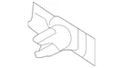 Genuine Volkswagen Park Sensor Bracket 5G0-919-492-A. Fixed Price $25.79.