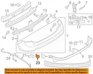 New Genuine Oem 07-14 Ford Edge Rear Bumper-inner Bracket Right 7T4Z-15K861-AD. Fixed Price $38.95.