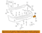 Toyota Oem 15-22 Land Cruiser Bumper Components-reverse Sensor 893410R050B1. Fixed Price $237.33.