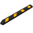 Guardian Parking Stop, 6FT Rubber Curb W/mounting Holes, Black/yellow (open Box). Fixed Price $63.27.