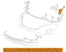 Gm Oem 18-21 Terrain Bumper Components-park Sensor Bracket 23226833. Fixed Price $16.65.