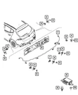 Genuine Mopar Rear Fascia Wiring 68619496AA. Fixed Price $165.77.