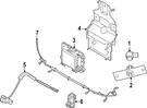 Genuine Nissan Parking Aid Sensor Housing 28533-6TA0D. Fixed Price $61.77.