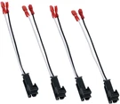 2 Pairs Speaker Harness Adapters For Select Gm Vehicles New 4 Pack. Fixed Price $11.45.