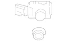 Genuine Toyota Prius 2016-2022 Park Sensor (super White) Qty, 89341-48040-A2. Fixed Price $239.95.