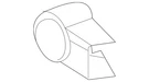 Genuine Mercedes-benz Parking Aid Sensor Cap 465-885-33-00. Fixed Price $13.08.