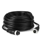 15M/49FT 4PIN Aviation Video Cable For Rear View Camera Trailer Caravan Truck. Fixed Price $14.99.