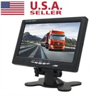 7'' Tft Lcd Hd Screen Car Rear View Headrest Monitor For Reverse Camera Dvd Vcr. Fixed Price $29.99.