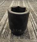 Grey Pneumatic 4060D: 1" Drive , 6PT 1-7/8" Deep Impact Socket. Fixed Price $42.29.