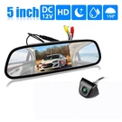 Car Reverse Camera Rear View Parking Waterproof Night Vision 4.3" Mirror Monitor. Fixed Price $35.99.