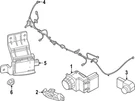 Genuine Kia Park Sensor Holder 86682-P1EA0. Fixed Price $30.97.