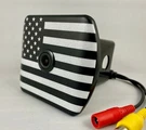 Hitch Backup Camera Blk/wht Flag Truck Jeep Wrangler Rubicon Jk Jl Yk Tj Cj Fj. Fixed Price $59.99.
