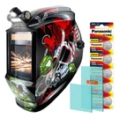Trqwh Auto Darkening Welding Helmet With Led Solar Arc Sensor Shade 4/5-9/9-13. Fixed Price $69.99.
