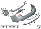 Bmw F32 F33 F36 418D 418I 420D Set Mounts Pdc Sensor Rear 51128073079. Fixed Price $97.41.