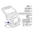 Ford Edge 2019-2024 K2GZ19G490K Rear Park Assist Camera. Fixed Price $59.88.
