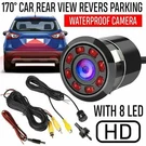 170 Cmos Car Rear View Backup Camera Reverse 8 Led Night Vision Waterproof Us. Fixed Price $10.83.